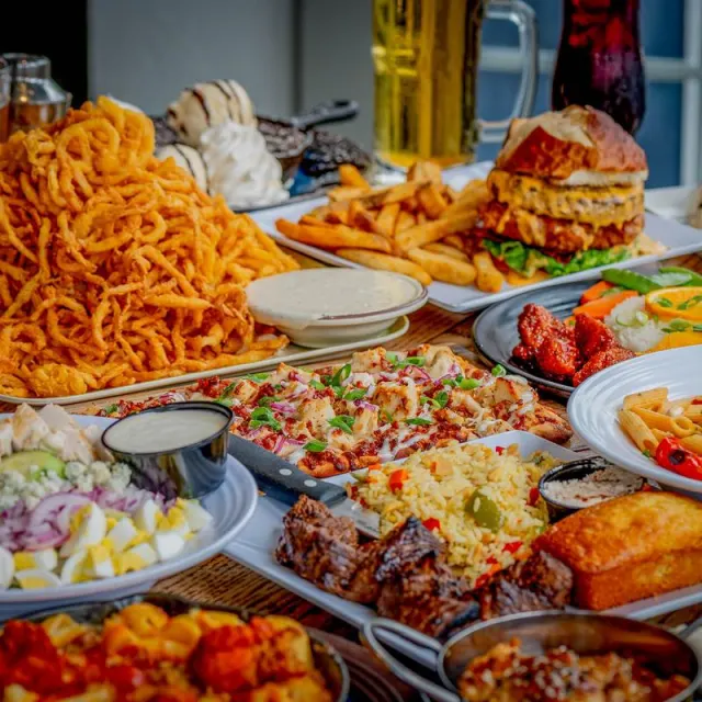 A table of Ale House favorites